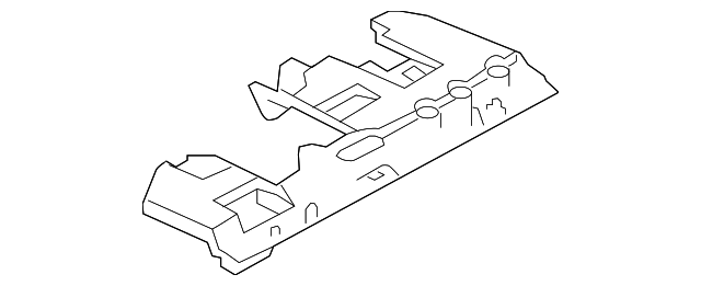 958-573-173-01 Деталь SOUND ABSORBER, LEFT