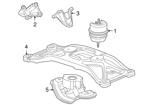 S-Type ENGINE & TRANS MOUNTING