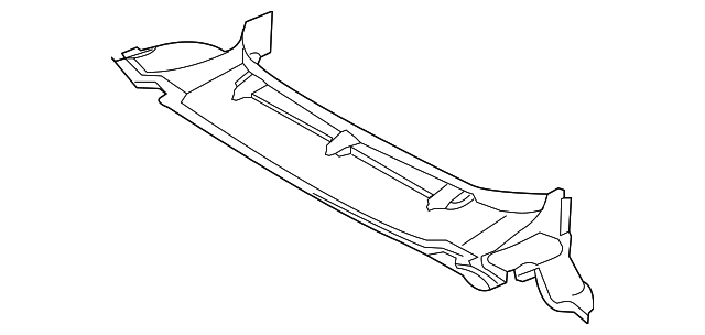 LR021631 Деталь LOWER DEFLECTOR