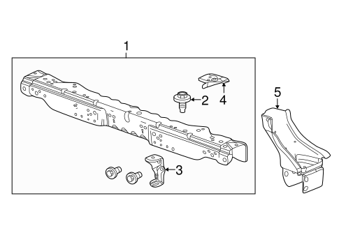 Radiator Support for 2015 Buick Verano #0