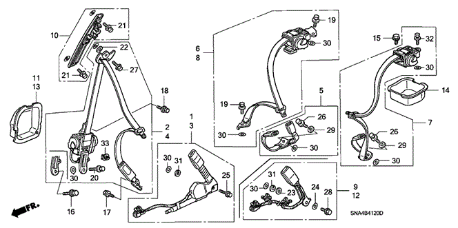Bolt-Washer (8X25) Bolt-Washer (8X25)