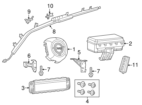 Renegade AIR BAG COMPONENTS 2