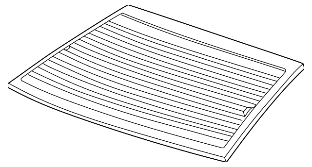 3F1Z-5442006-AA BACK GLASS