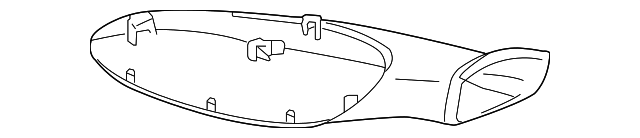 997-731-719-00-G2L Деталь LOWER TRIM, LEFT