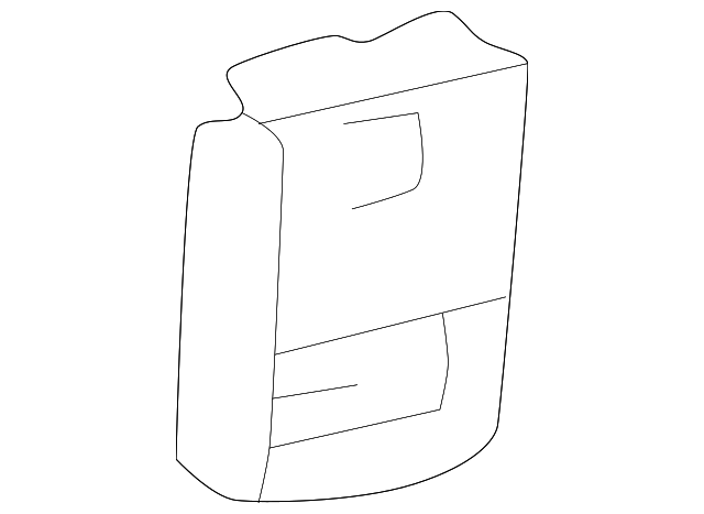 XW4Z-16D157-AA FENDER BRACKET, LEFT