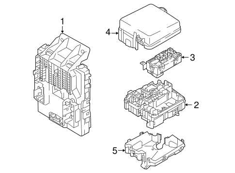 Fuse & Relay for 2021 Kia Sedona #0