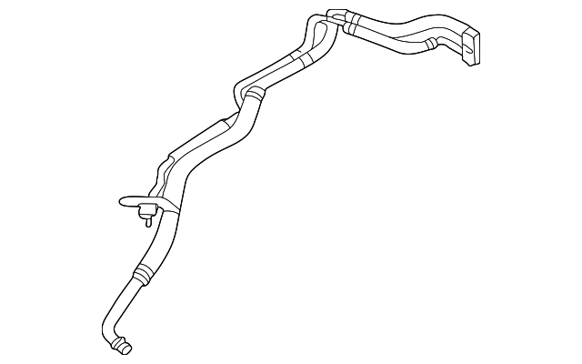 XR852775 Деталь HOSE & TUBE ASSY