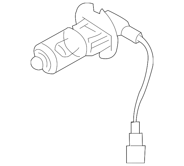 XZQ000110 Деталь FOG LAMP BULB, RIGHT