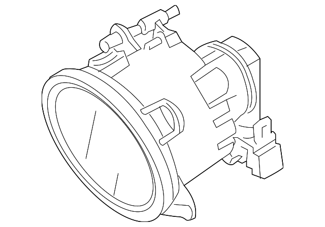 XBJ000090 Деталь FOG LAMP ASSY, LEFT
