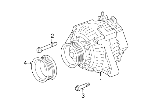 ELECTRICAL/ALTERNATOR for 2006 Toyota Camry #1