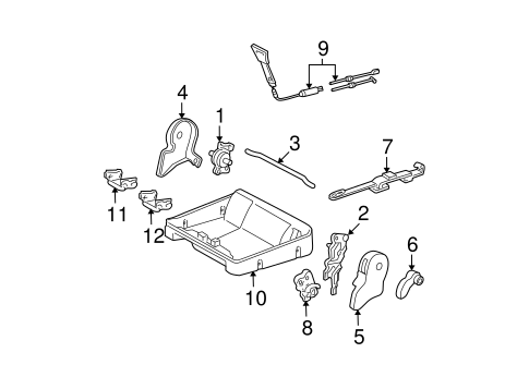 BODY/TRACKS & COMPONENTS for 2006 Toyota Sequoia #4