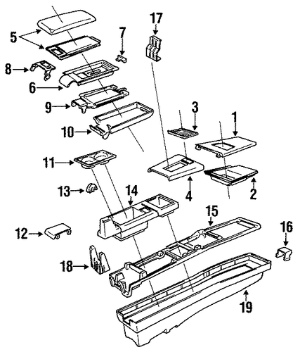 Taurus CENTER CONSOLE