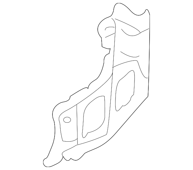 92255698 Деталь LOWER EXTN, RIGHT