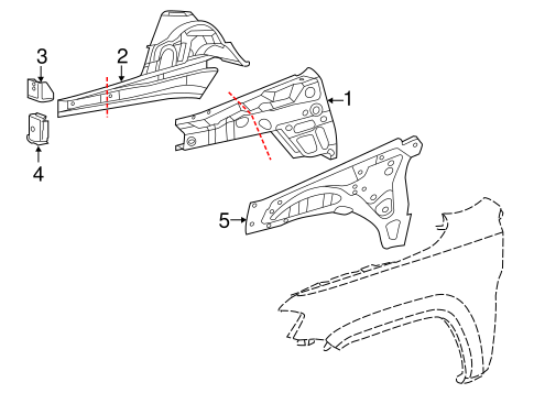 Grand Cherokee STRUCTURAL COMPONENTS & RAILS