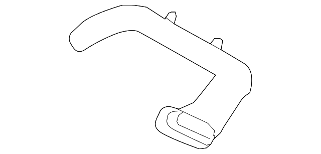 31403332 Деталь OUTLET DUCT, RIGHT