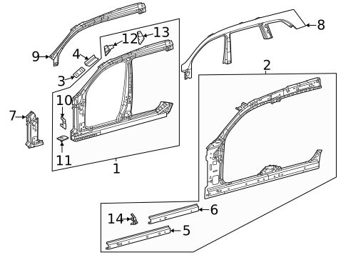 Aperture Panel for 2020 Mercedes-Benz GLS 580 #0