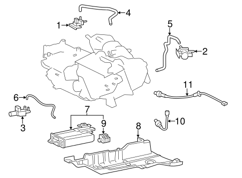 ELECTRICAL/POWERTRAIN CONTROL for 2012 Toyota Sienna #1