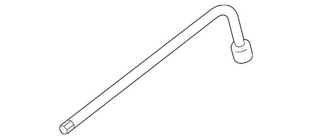 2T1Z-17032-B Деталь LUG WRENCH