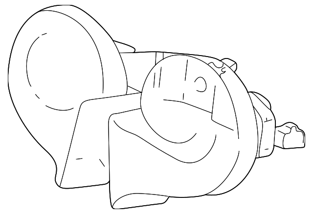 XW4Z-13832-AA Деталь HORN