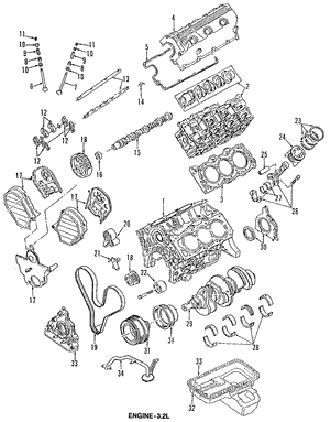 Shaft Rocker Arm Shaft Rocker Arm