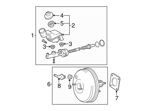 BRAKES/HYDRAULIC SYSTEM for 2005 Toyota Matrix #1