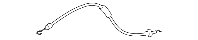 24463581 Деталь LOCK CABLE, RIGHT