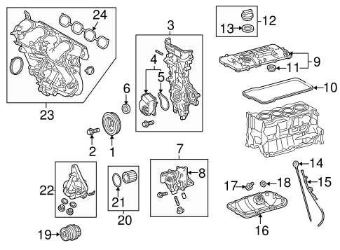 ENGINE/ENGINE PARTS for 2016 Toyota Prius #1