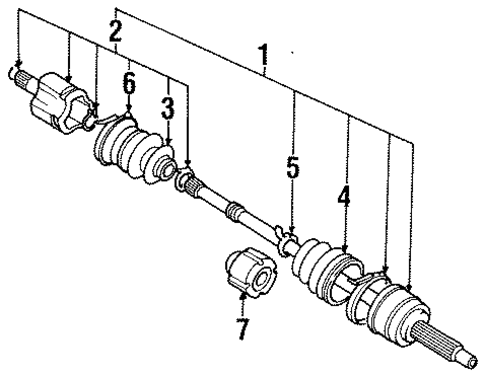 Metro DRIVE AXLES 2