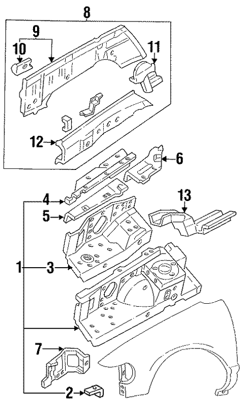 Villager STRUCTURAL COMPONENTS & RAILS