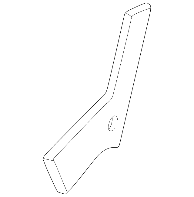 5325238 SIDE SHIELD, RIGHT