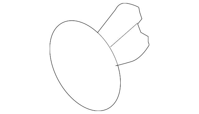 32009156 Деталь ROCKER MOLDING RIVET, LEFT