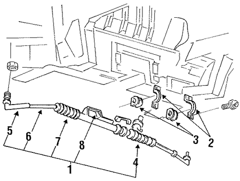 Villager STEERING GEAR & LINKAGE 2