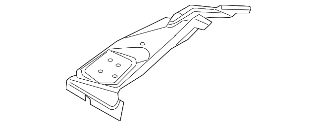 8S4Z-5446775-A Деталь PKG TRAY SUPPORT, LEFT