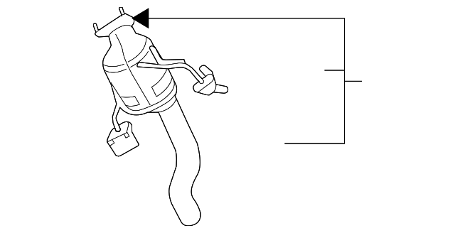 955-113-023-BX Деталь CATALYTIC CNVRTR, LEFT