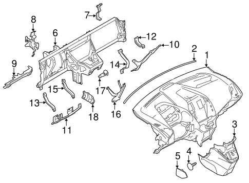 Body/Instrument Panel for 2016 Ford Transit Connect #2