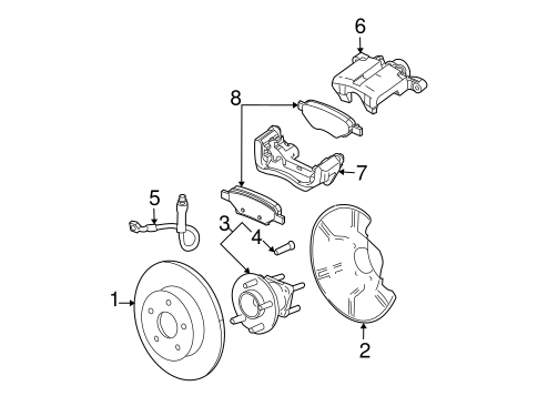 Malibu BRAKE COMPONENTS 3