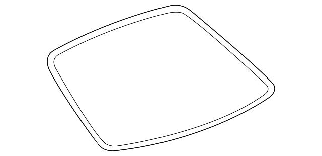 22613644 Деталь BACK GLASS