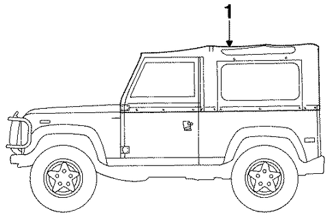 Defender 90 ROOF & COMPONENTS 2