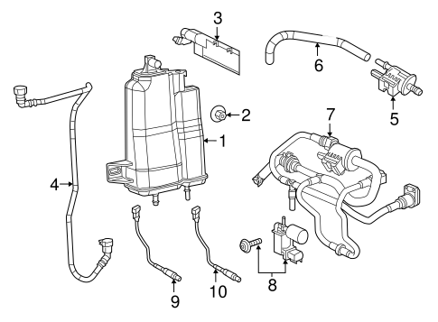Emission Components for 2015 Jeep Renegade #0