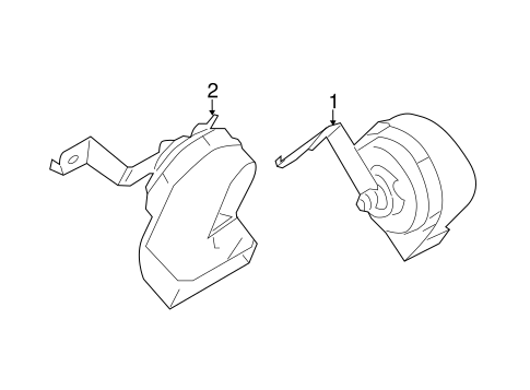Electrical/Horn for 2013 Nissan Altima #1