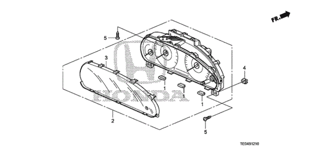 Meter Components (NS) for 2008 Honda Accord #0