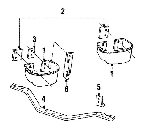 Wrangler BUMPER ASSEMBLY - REAR