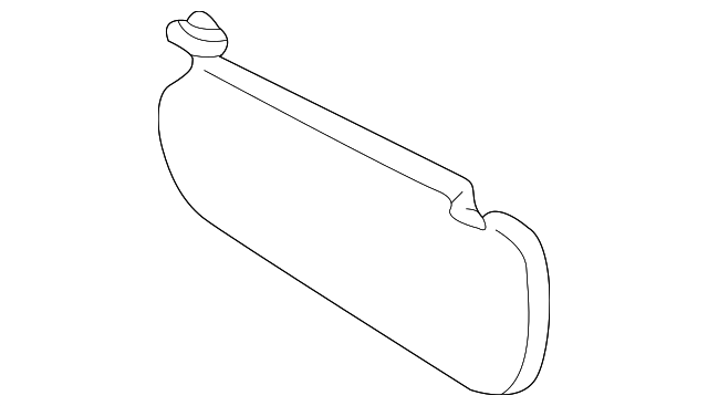 88972552 Деталь SUNVISOR, RIGHT