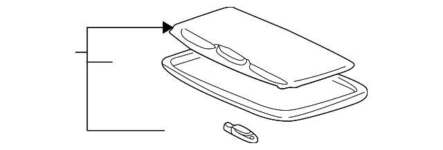 88973165 Деталь SUNSHADE