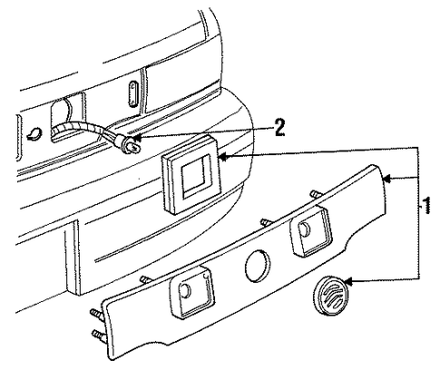 Grand Marquis BACKUP LAMPS