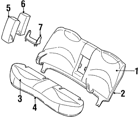Grand Marquis REAR SEAT 2
