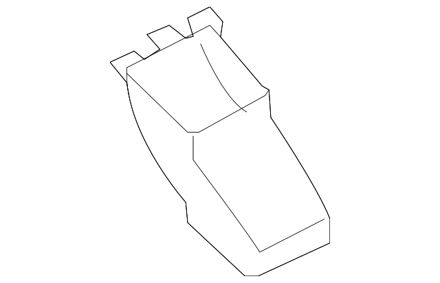LR007282 Деталь CENTER DUCT
