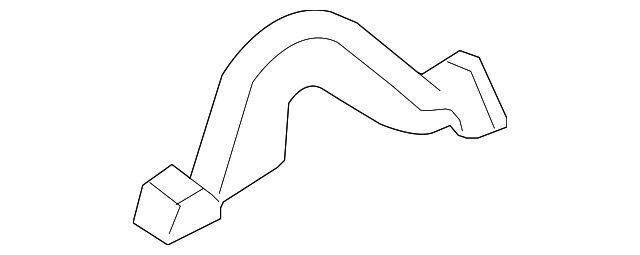 LR040734 Деталь FLOOR DUCT, LEFT