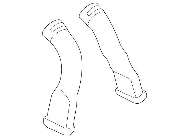 LR001830 Деталь REAR DUCT, RIGHT