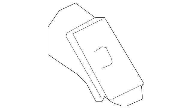LR040689 Деталь OUTER GRILLE, LEFT